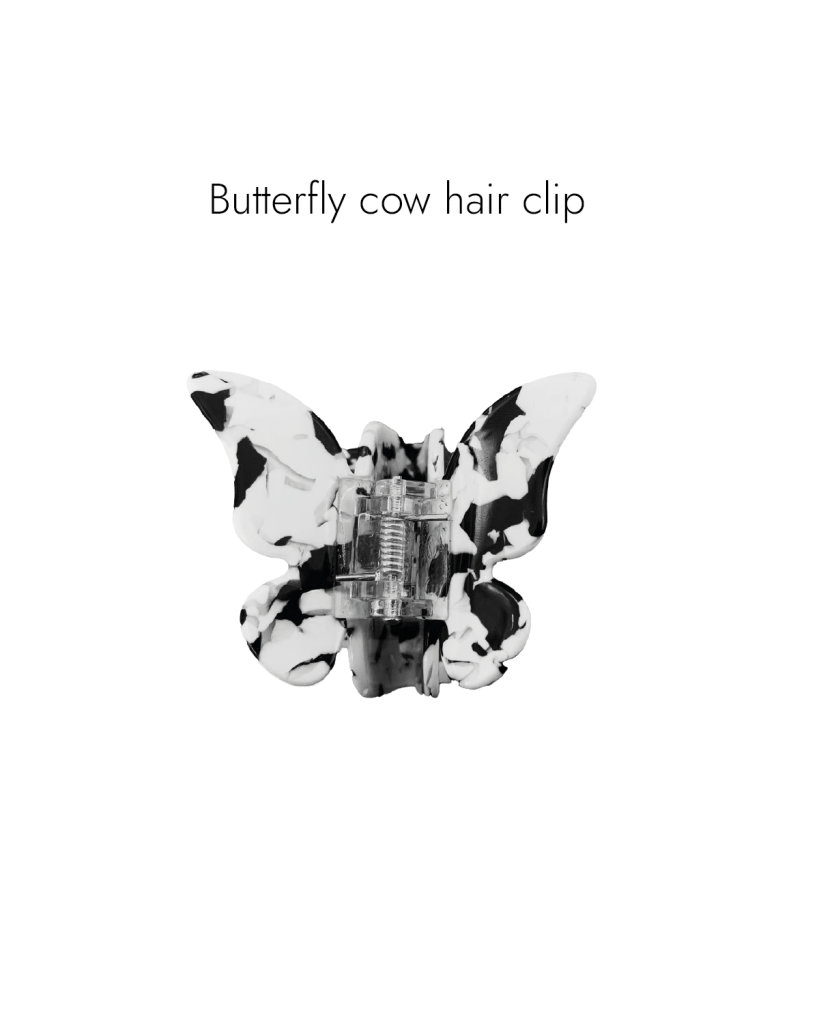Cow hair clip collection