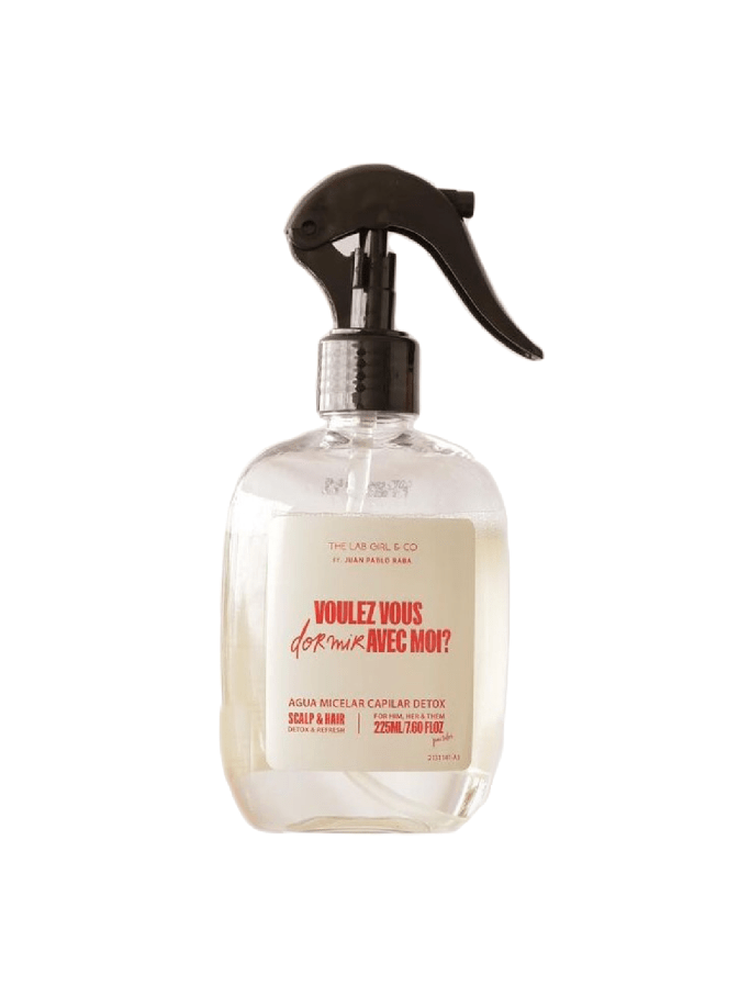 Agua micelar capilar detox