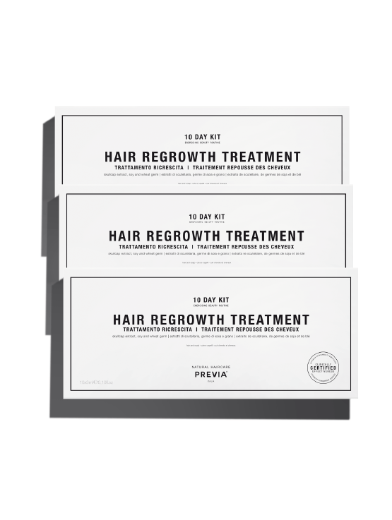 Previa Extralife Hair Regrowth Treatment Box X 3