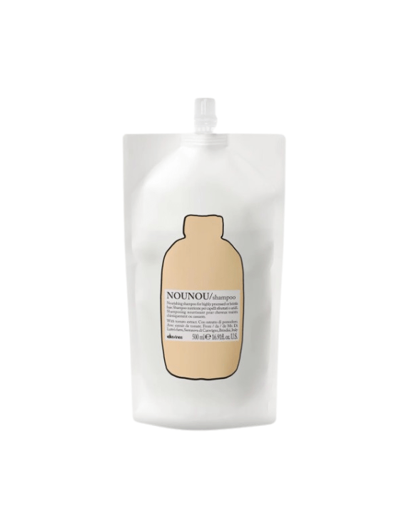 Nou nou shampoo es ideal para el pelo maltratado por procesos químicos. Nou Nou tiene una composición delicada para el pelo que está sensibilizado o débil.