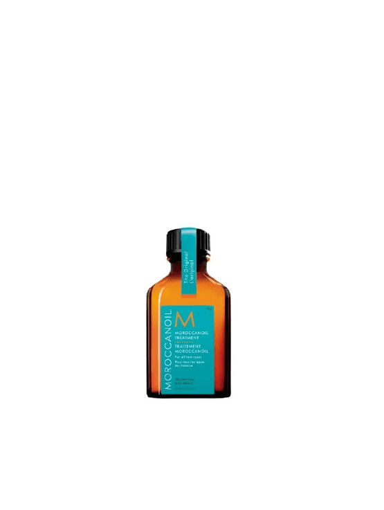 Moroccanoil Tratamiento 25ml es la versión perfecta para llevar de viaje, nutrir las puntas, sellarlas, aportar brillo y suavidad.