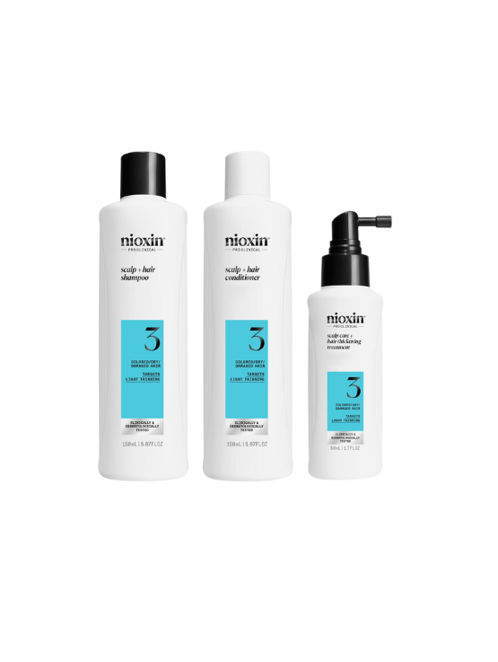 Nioxin Kit #3 Color Adelgazamiento Light