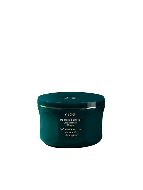 Oribe Moisture & Control Mascarilla: Hidratación intensa con aceites de coco y almendras para nutrir, prevenir la rotura y mejorar la suavidad.