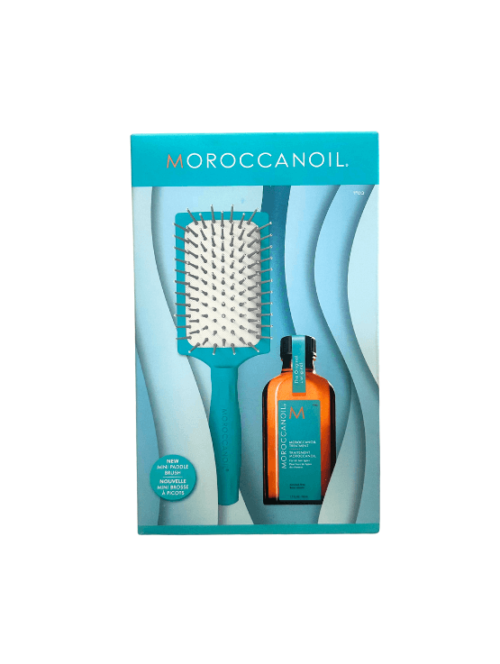 Moroccanoil Kit de Aceite 50ml y Cepillo