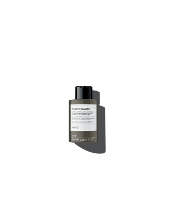 Previa Extralife Regrowth Shampoo mini es un shampoo estimulante anticaída que fortalece, engrosa favorece el crecimiento del cabello.