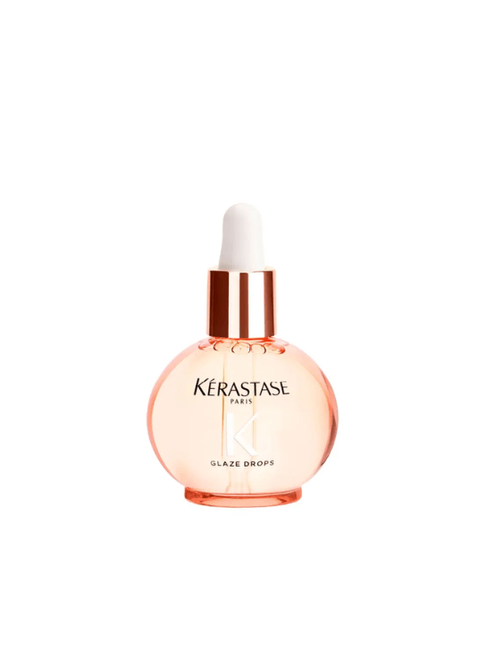 Kérastase Gloss Absolu Glaze Drops es un aceite ligero antifrizz con extracto de rosa silvestre que aporta suavidad, control y un brillo gloss radiante.