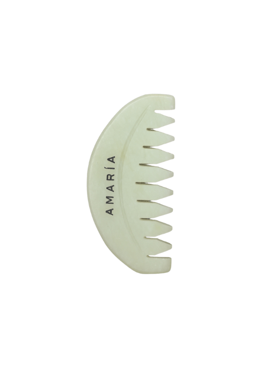 Gua-sha scalp comb
