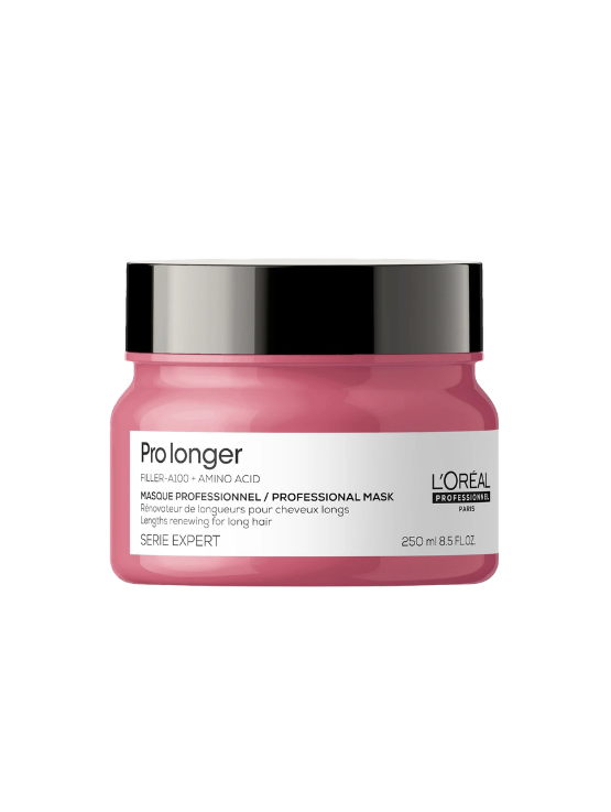 Loreal Professionnel Pro Longer Mascarilla es un tratamiento intensivo diseñado para engrosar, rellenar y fortalecer las puntas finas o debilitadas.
