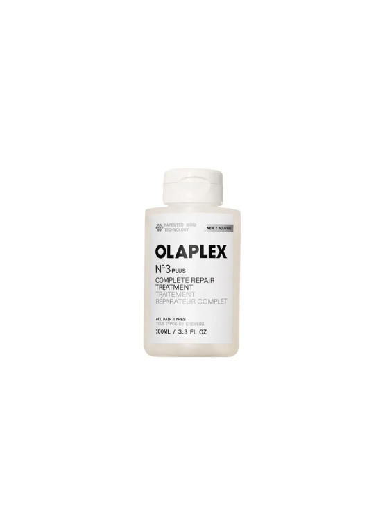 Descubre el nuevo Olaplex N°3 Plus, tratamiento reparador intensivo que fortalece y repara el cabello en solo 3 minutos. Más fuerte, suave y saludable.