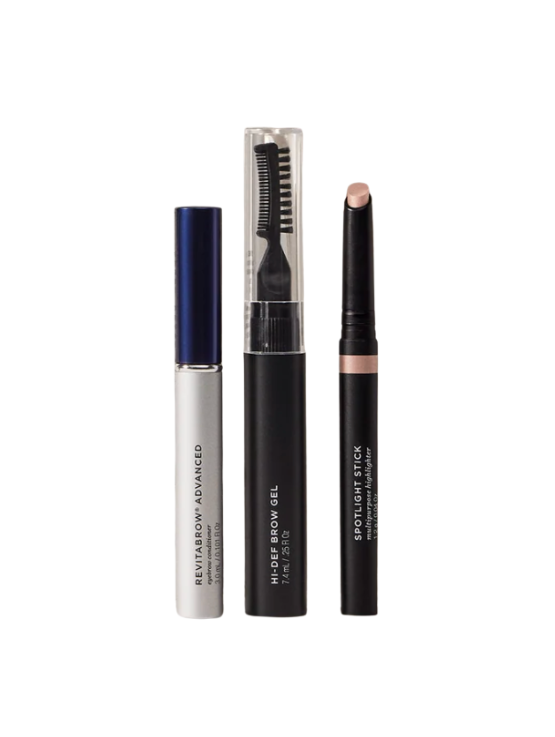 RevitaBrow Spotlight On Brows Collection, ideal para fortalecer, nutrir y definir las cejas. Mejora la apariencia de cejas débiles, finas o poco pobladas.